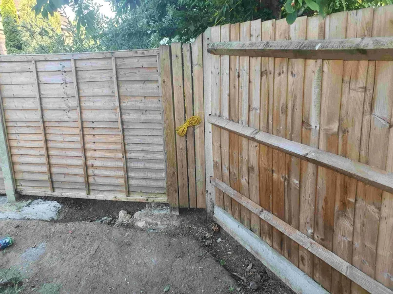 Garden Fence Before C